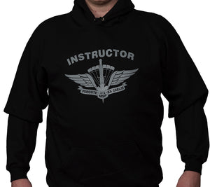 Military Square Parachute Instructor Hoodie