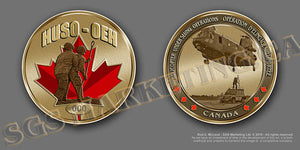 Helicopter Underslung Operations Coin