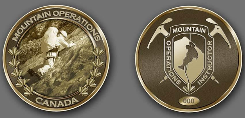 The Mountain Operations Instructor's Coin