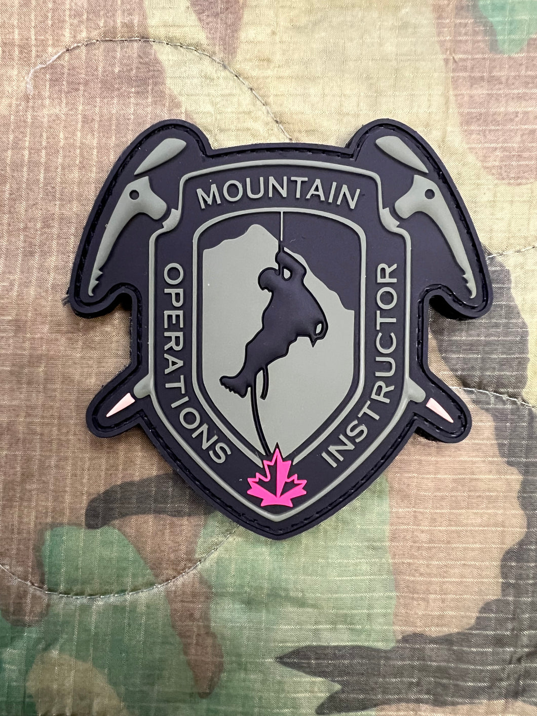 Mountain Operations Instructor PVC Patch