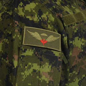 Parachutist's Badge, Subdued