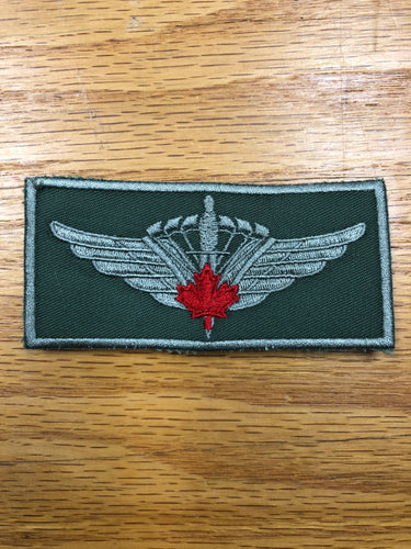 Military Square Canopy Patch red leaf